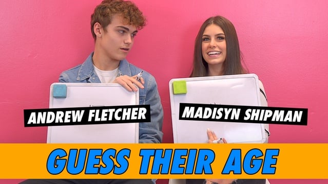 Madisyn Shipman vs. Andrew Fletcher - Guess Their Age