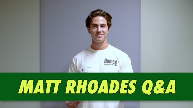 Matt Rhoades Q&A