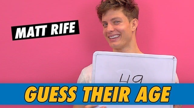 Matt Rife - Guess Their Age