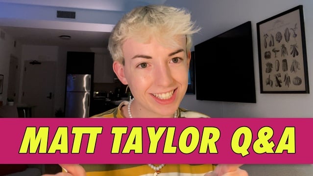 Matt Taylor Q&A