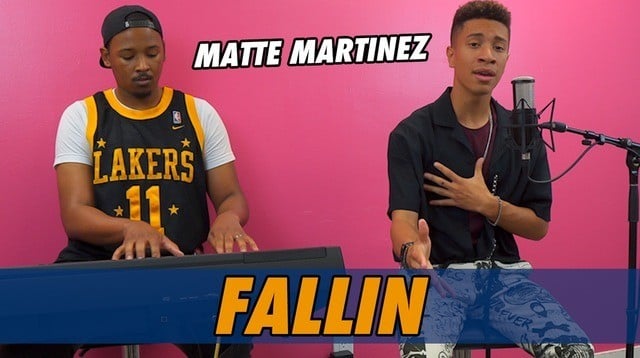 Matte Martinez - Fallin || Live at Famous Birthdays