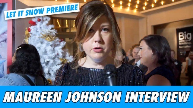 Maureen Johnson Interview - Let It Snow Premiere
