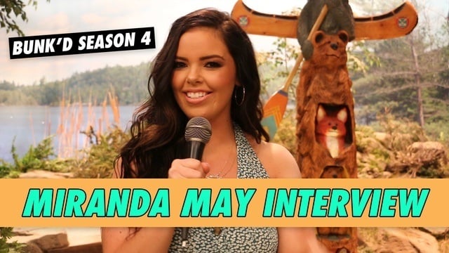 Miranda May ll Bunk'd Interview