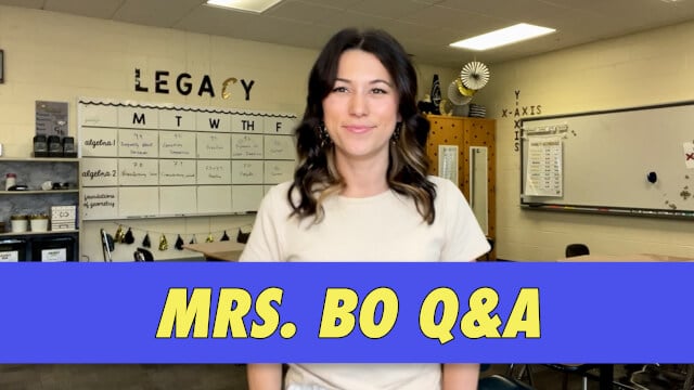 Mrs. Bo Q&A