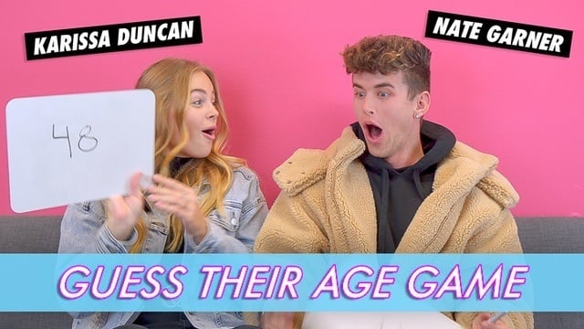 Nate Garner vs. Karissa Duncan - Guess Their Age Game