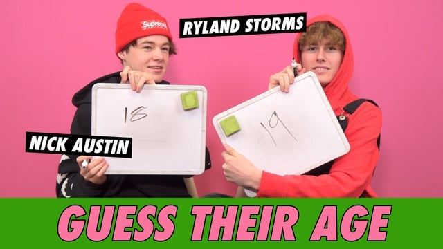 Nick Austin vs. Ryland Storms - Guess Their Age