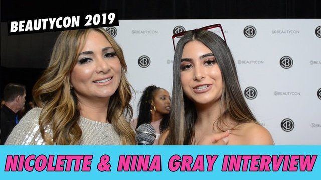 Nicolette & Nina Gray Interview - Beautycon 2019