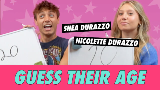 Nicolette vs. Shea Durazzo - Guess Their Age