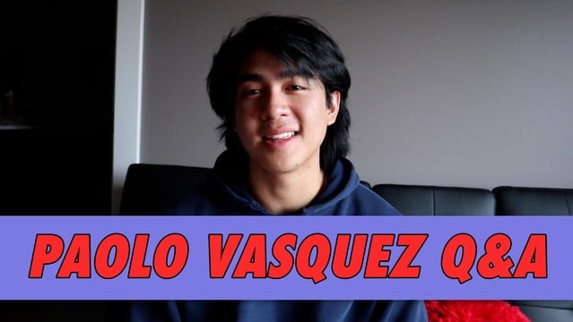 Paolo Vasquez Q&A