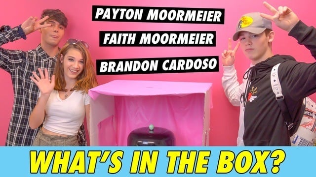 Payton Moormeier vs. Faith Moormeier & Brandon Cardoso - What's In The Box?