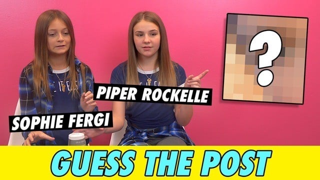 Piper Rockelle vs. Sophie Fergi - Guess The Post