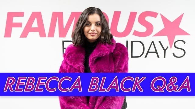 Rebecca Black Q&A