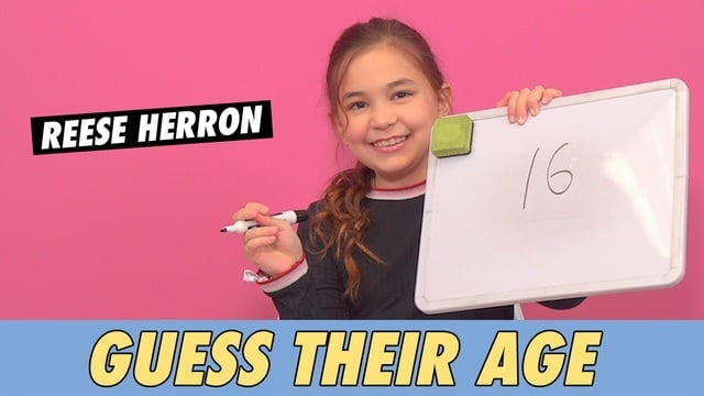 Reese Herron - Guess Their Age