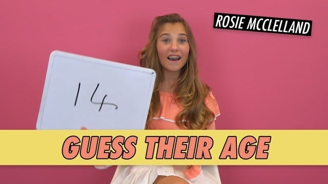 Rosie McClelland - Guess Their Age
