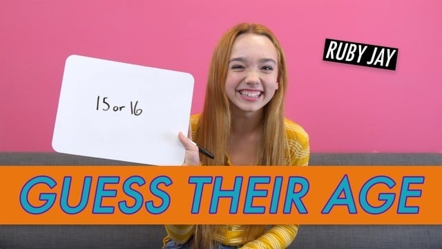 Ruby Jay - Guess Their Age
