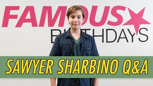 Sawyer Sharbino Q&A (2019)