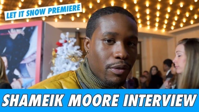 Shameik Moore Interview - Let It Snow Premiere