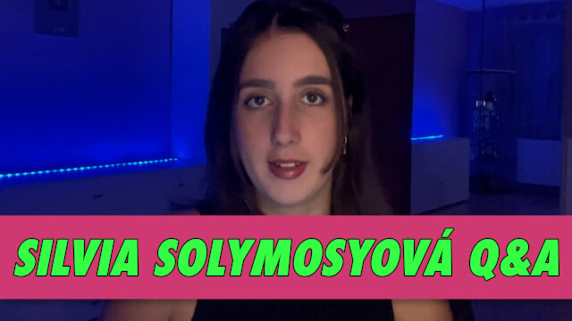 Silvia Solymosyová Q&A