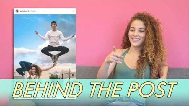 Sofie Dossi - Behind The Post