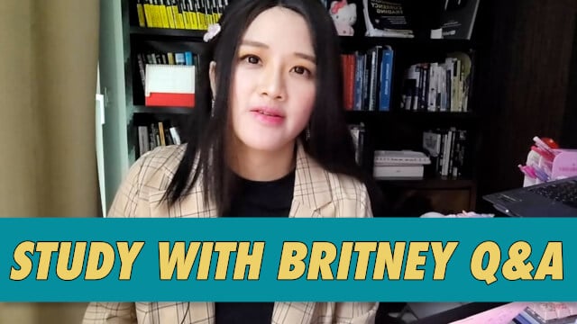 Study With Britney Q&A