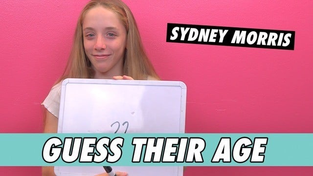 Sydney Morris - Guess Their Age