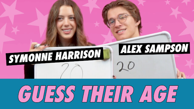 Symonne Harrison vs. Alex Sampson - Guess Their Age