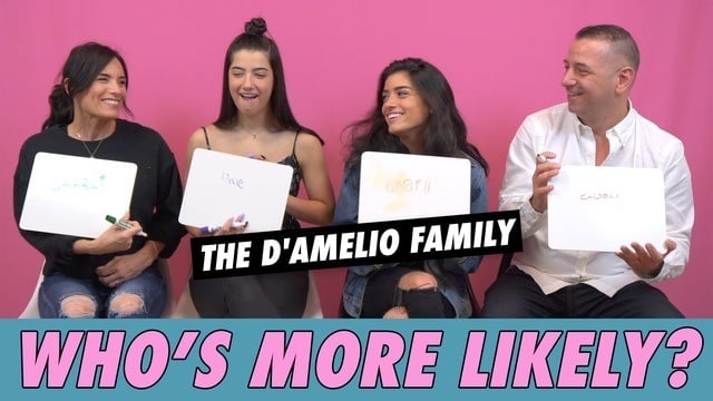 The D'Amelio Family - Who's More Likely?