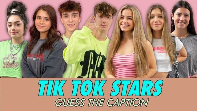 TikTok Stars - Guess The Caption