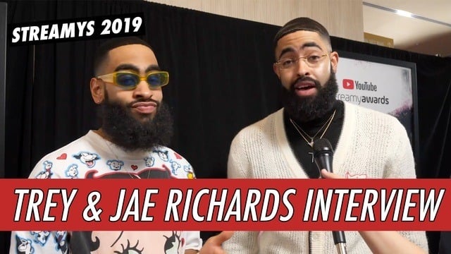 Trey & Jae Richards Interview - Streamys 2019