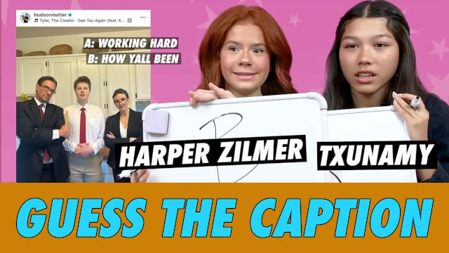 Txunamy vs. Harper Zilmer - Guess The Caption