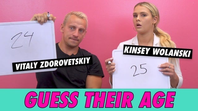 Vitaly Zdorovetskiy vs. Kinsey Wolanski - Guess Their Age