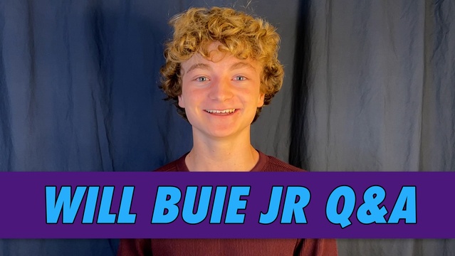 Will Buie Jr. Q&A