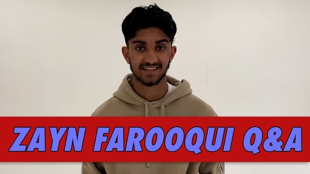 Zayn Farooqui Q&A