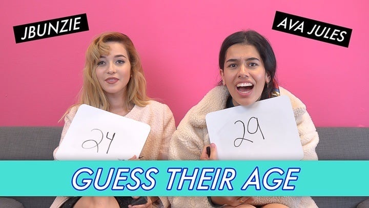 Ava Jules vs. Jbunzie - Guess Their Age | Famous Birthdays