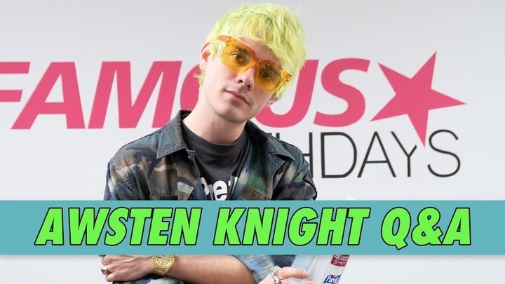 Awsten Knight Q&A | Famous Birthdays