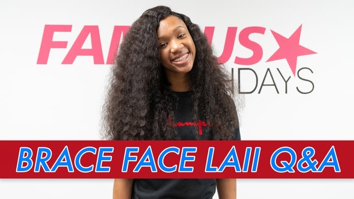 Brace Face Laii Q&A | Famous Birthdays