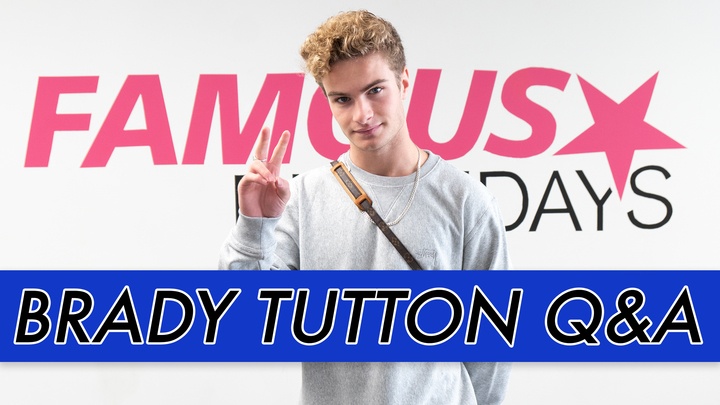 Brady Tutton Q&A | Famous Birthdays