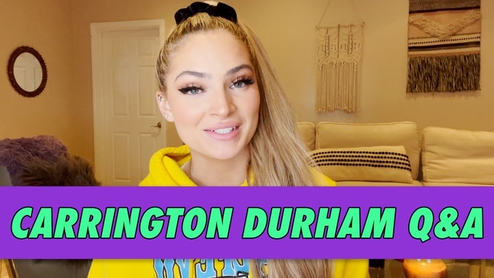 Carrington Durham Q&A | Famous Birthdays