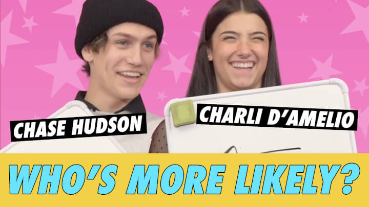 Charli D'Amelio vs. Chase Hudson - Who's More Likely? | Famous Birthdays
