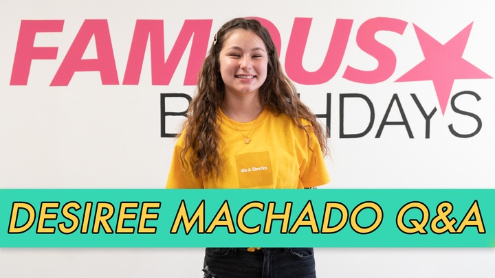 Desiree Machado Q&A | Famous Birthdays