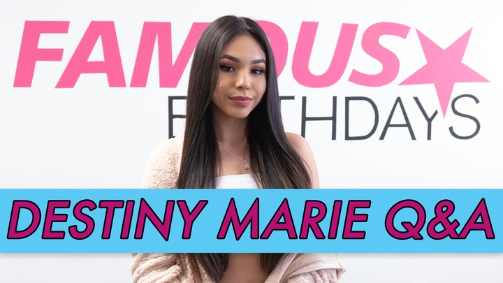 Destiny Marie Q&amp;A | Famous Birthdays