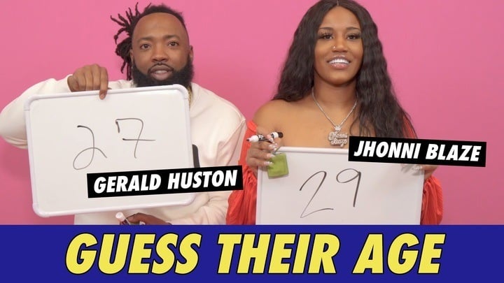 Gerald Huston vs. Jhonni Blaze - Guess Their Age | Famous Birthdays