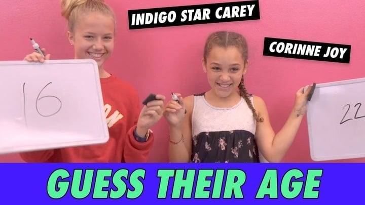 Indigo Star Carey vs. Corinne Joy - Guess Their Age | Famous Birthdays