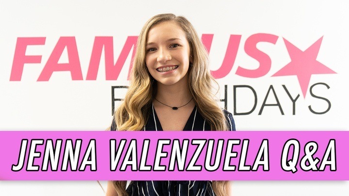 Jenna Valenzuela Q&A | Famous Birthdays