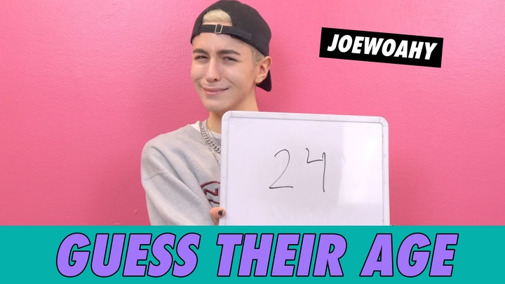 Joewoahy - Guess Their Age | Famous Birthdays