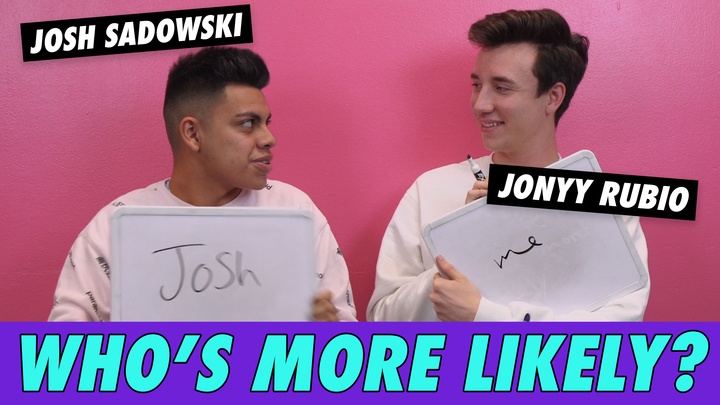 Josh Sadowski & Jonyy Rubio - Who&rsquo;s More Likely? | Famous Birthdays