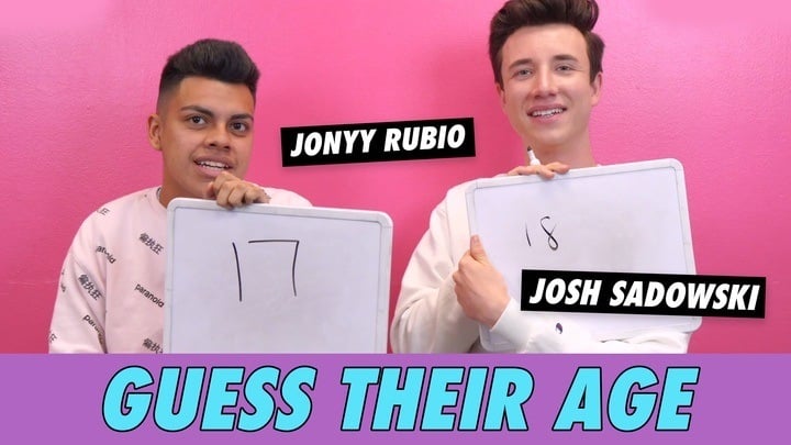 Josh Sadowski vs. Jonyy Rubio - Guess Their Age | Famous Birthdays