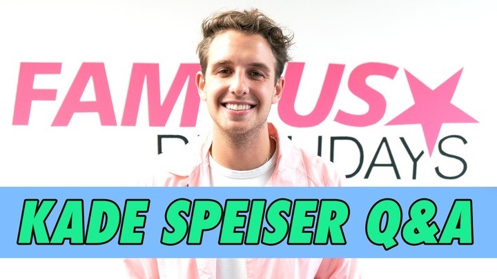 Kade Speiser Q&A | Famous Birthdays