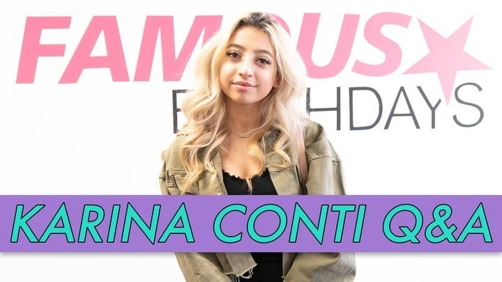 Karina Conti Q&A | Famous Birthdays