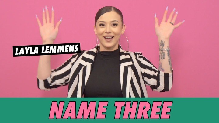 Layla Lemmens: Name 3 | Famous Birthdays